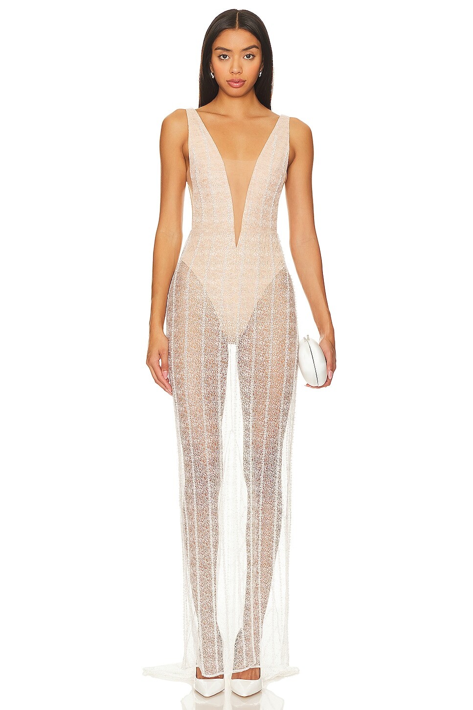 

Платье Camila Coelho Brene Gown, белый