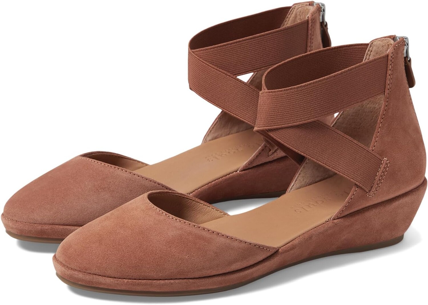 

Туфли на танкетке Noa Gentle Souls by Kenneth Cole, цвет Mid Brown Suede