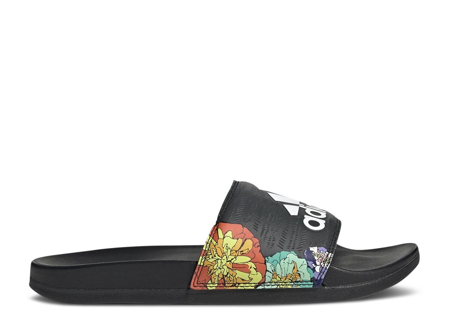 

Кроссовки adidas Wmns Adilette Comfort Slide 'Black Floral', черный