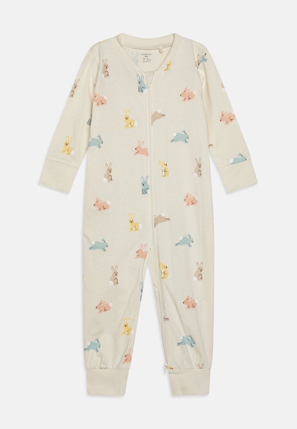 

Пижама BUNNY AT BACK UNISEX Lindex, цвет light beige