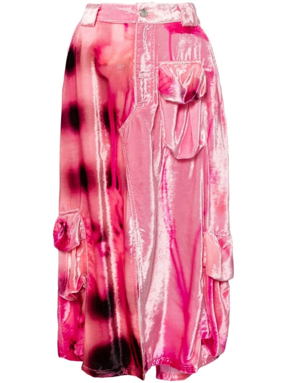 

Collina Strada юбка миди Pink Meadow, розовый