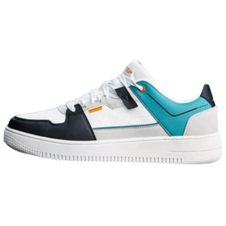 

Кроссовки XTEP Skateboarding Shoes Men Low-top, бежевый/черный/зеленый