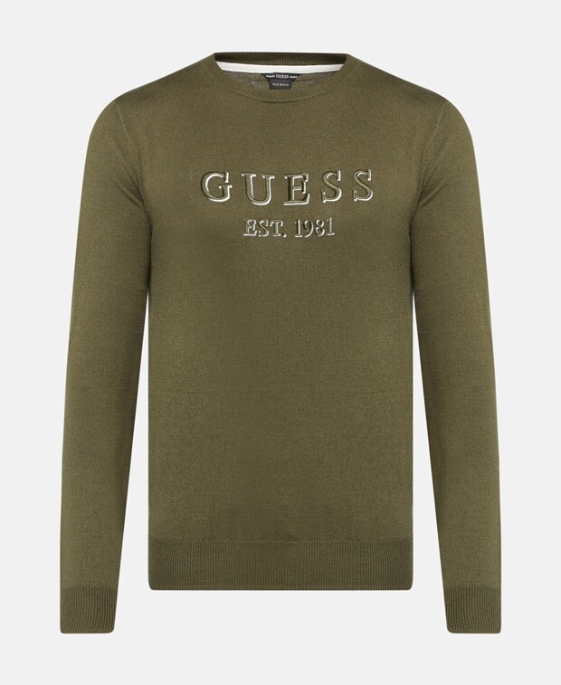 

Толстовка Guess, цвет Moss