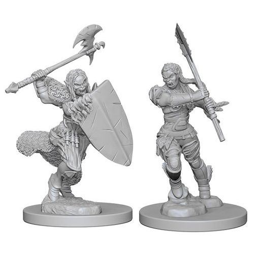 

Фигурки Pathfinder Rpg: Deep Cuts Unpainted Miniatures: Half-Orc Female Barbarian (Wave 1) WizKids