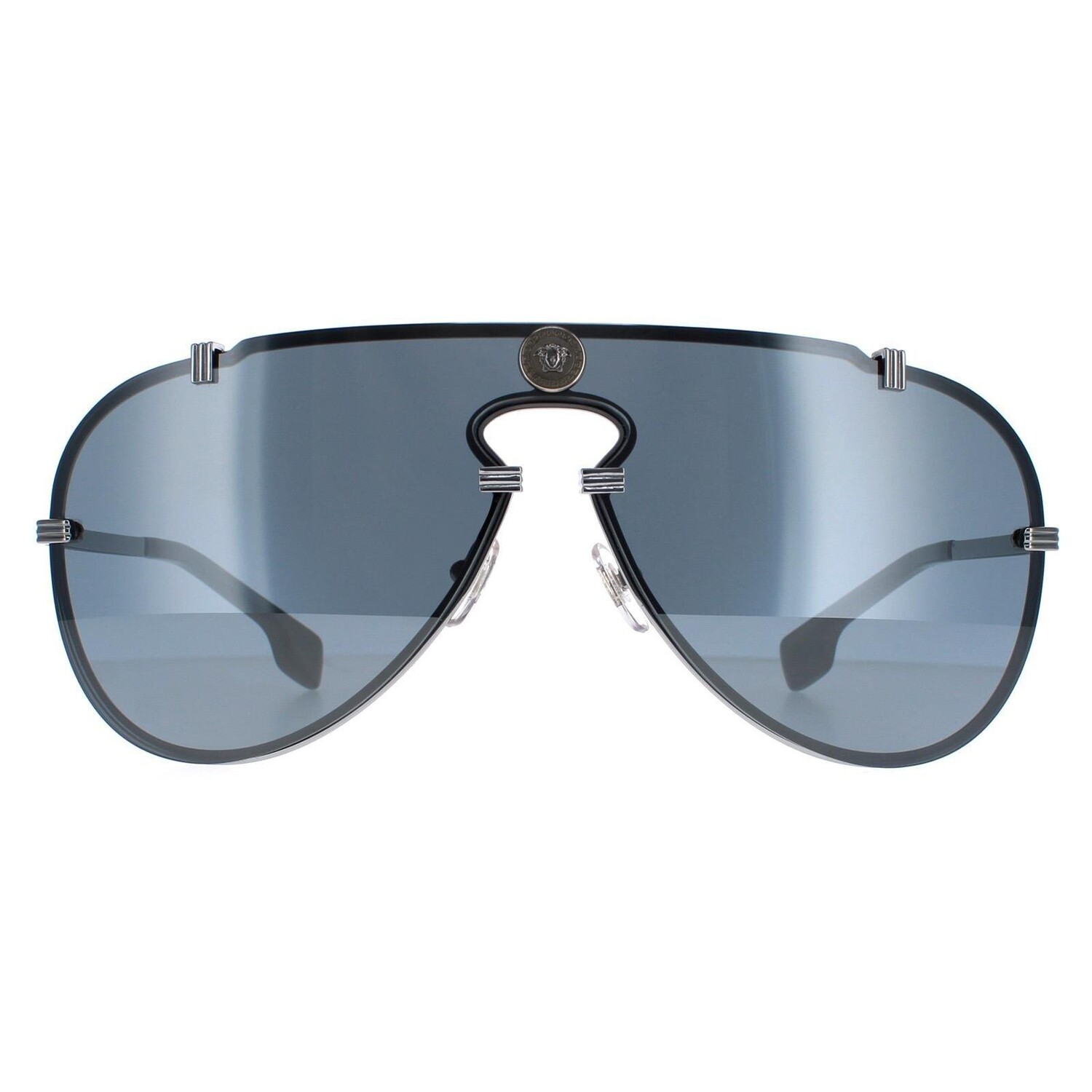 

Aviator Gunmetal Grey Mirror Black VE2243 Versace, серый