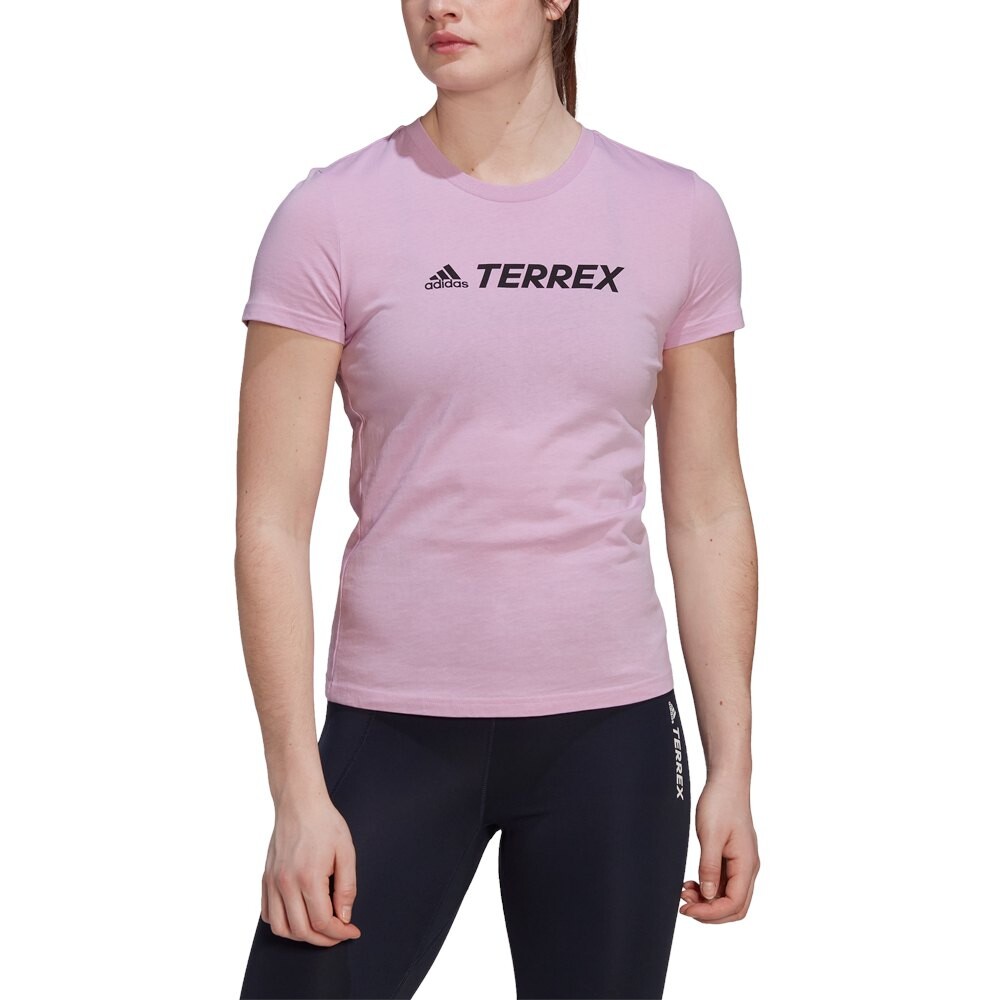 

Футболка с коротким рукавом adidas Terrex Classic Logo, фиолетовый