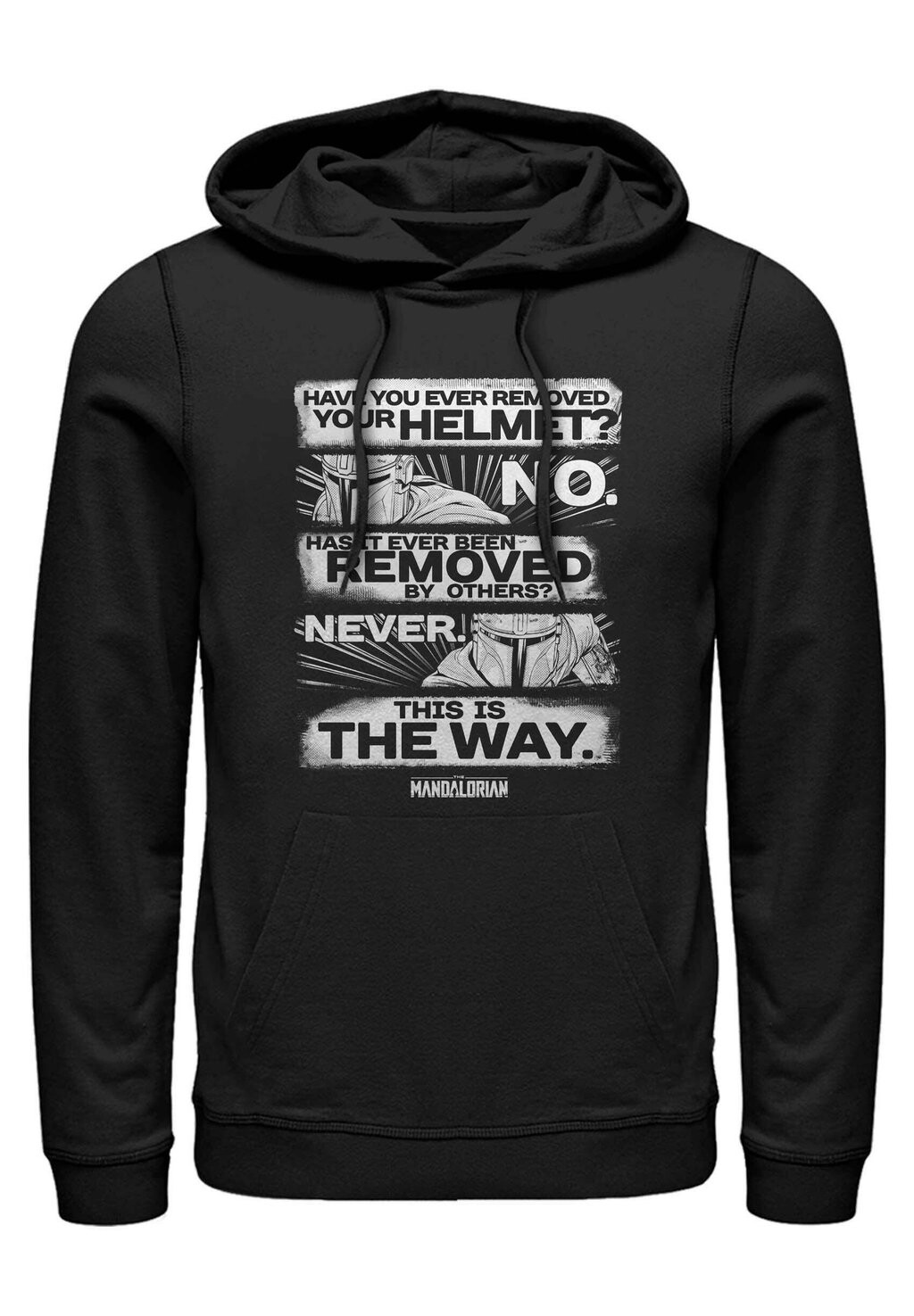

Толстовка Star Wars The Mandalorian This Is The Way Star Wars, черный