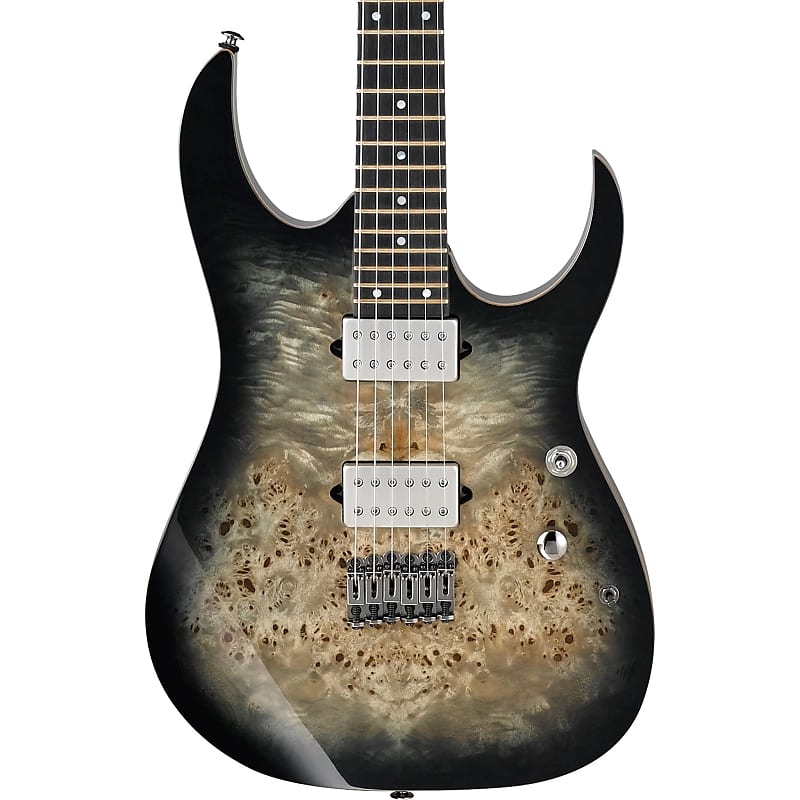 Электрогитара Ibanez Premium RG1121PB Guitar w/ Dimarzio Pickups - Charcoal Black Burst
