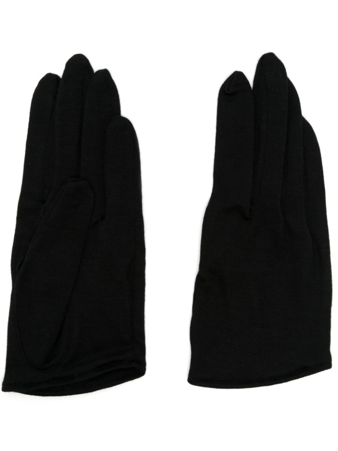 

Yohji Yamamoto шерстяные перчатки, черный