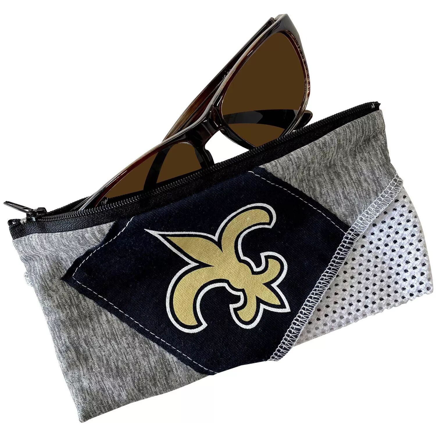 

Пережаренная одежда New Orleans Saints Экологичная сумка на молнии из переработанных материалов