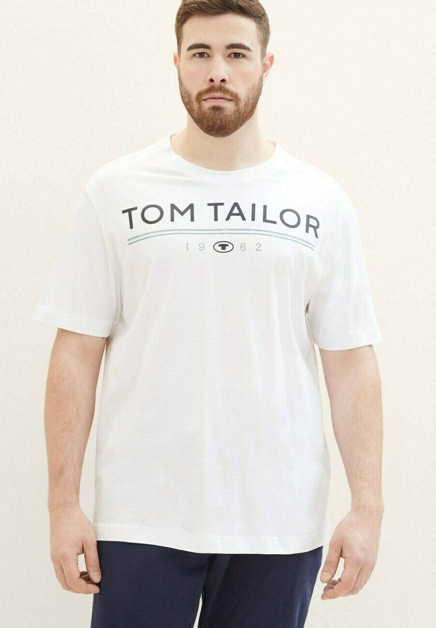 

Футболка с принтом TOM TAILOR, белый