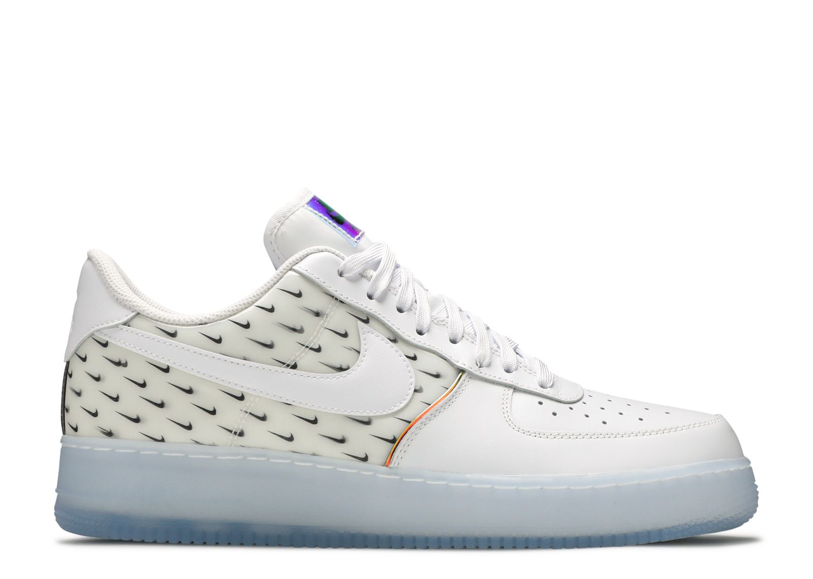 

Кроссовки Nike Air Force 1 '07 Premium 'Swoosh Pattern', белый, Белый;серый