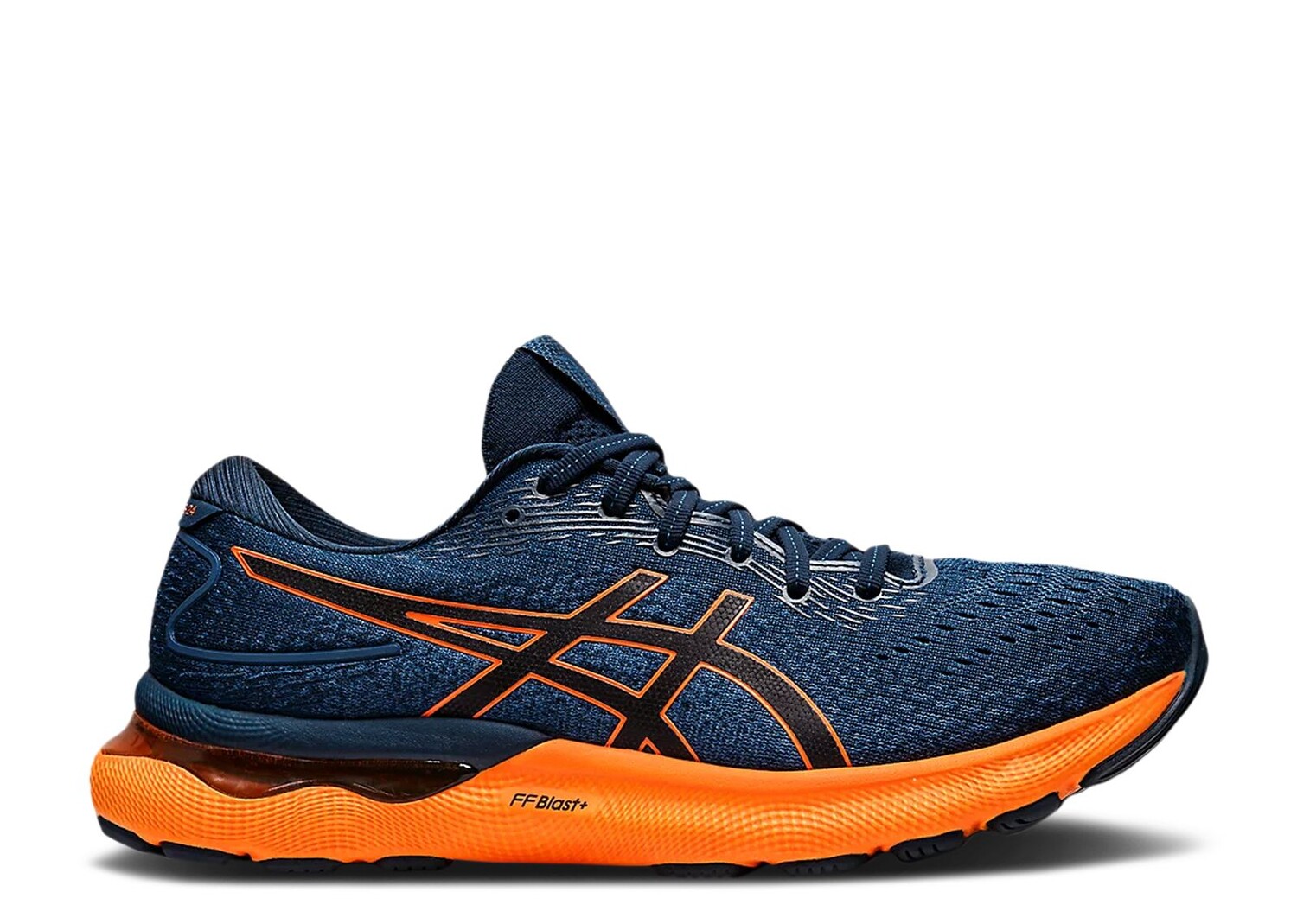 

Кроссовки ASICS Gel Nimbus 24 'French Blue Shocking Orange', синий