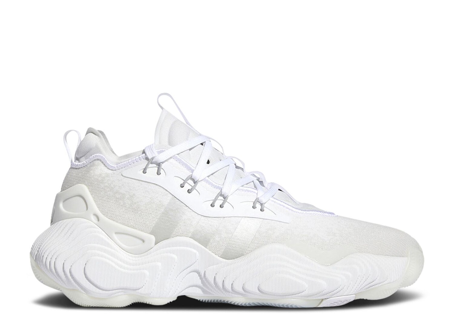 

Кроссовки adidas Trae Young 3 'White Silver Metallic', белый