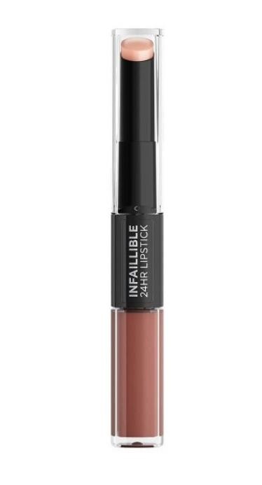 

Loreal Paris Infaillible 2-step 24 Hour Lasting Liquid Lipstick & Balm 101 Everlasting Paris