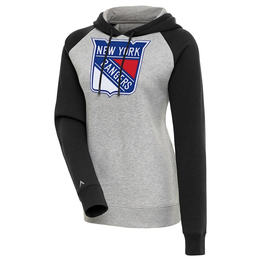 

Пуловер с капюшоном Antigua New York Rangers, серый