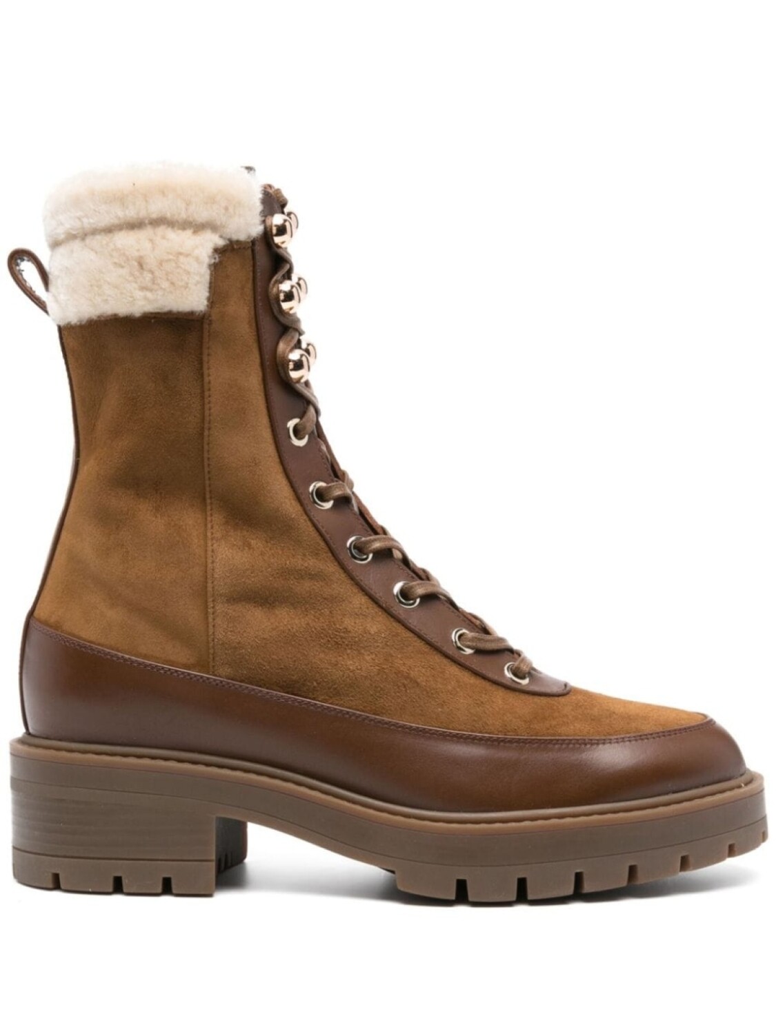 

Ботинки Very Cortina Aquazzura, коричневый