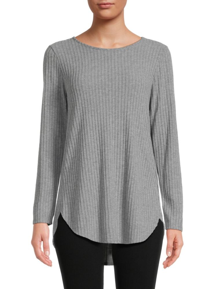

Свитер-туника в рубчик Calvin Klein, цвет Heather Granite