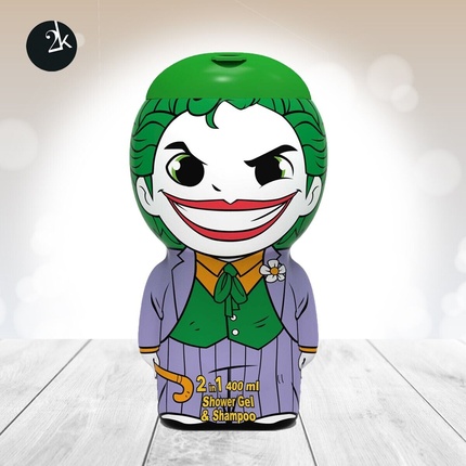 

Joker 2D Рисунок 2 в 1 Гель для душа и шампунь 400 мл Airval