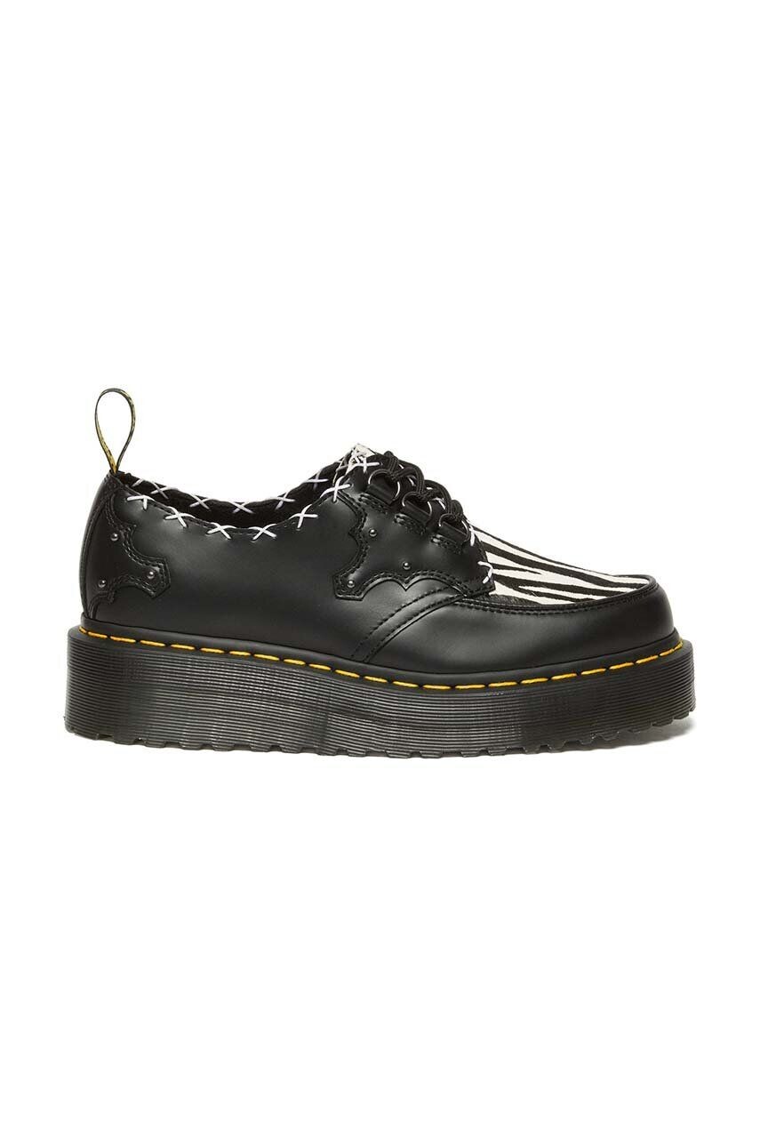 

Кожаные туфли Dr. Martens Ramsey Quad 3i, черный