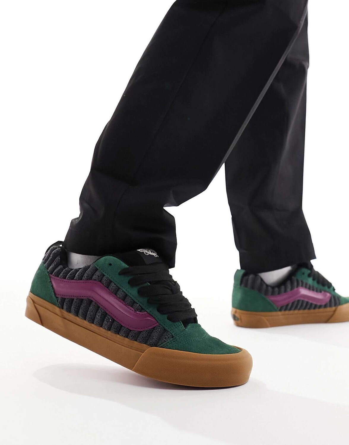 

Разноцветные массивные кроссовки Knu Skool Vans Corduroy на резиновой подошве