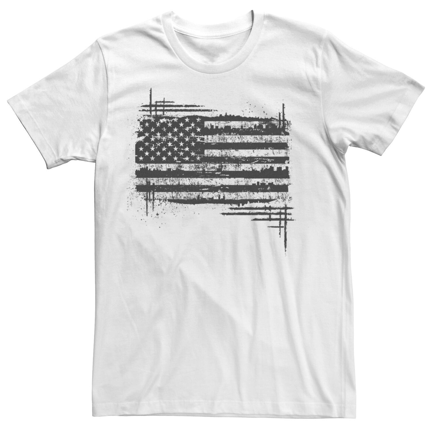 

Мужская кв. Футболки с рисунком 9 Americana Apt. 9