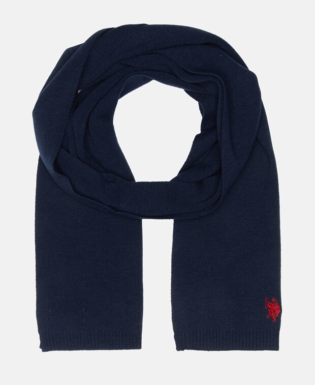 

Шарф U.S. Polo Assn., темно-синий