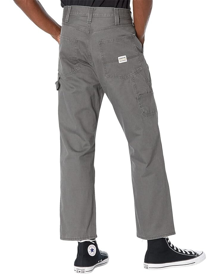 

Брюки Signature by Levi Strauss & Co. Gold Label Double Front Work Pants, цвет Clouded Grey