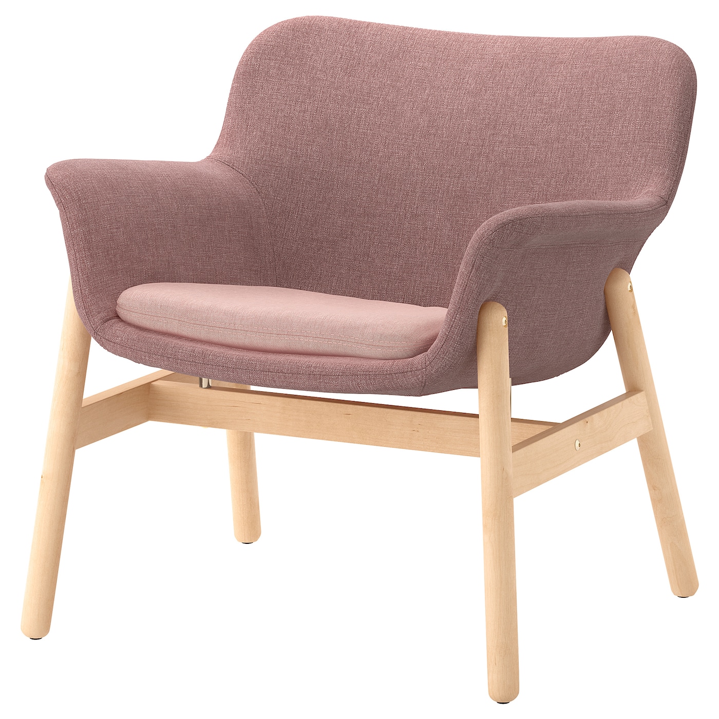 ВЕДБО Кресло, Гуннаред бледно-розовый VEDBO IKEA кресло шелфорд светло розовый
