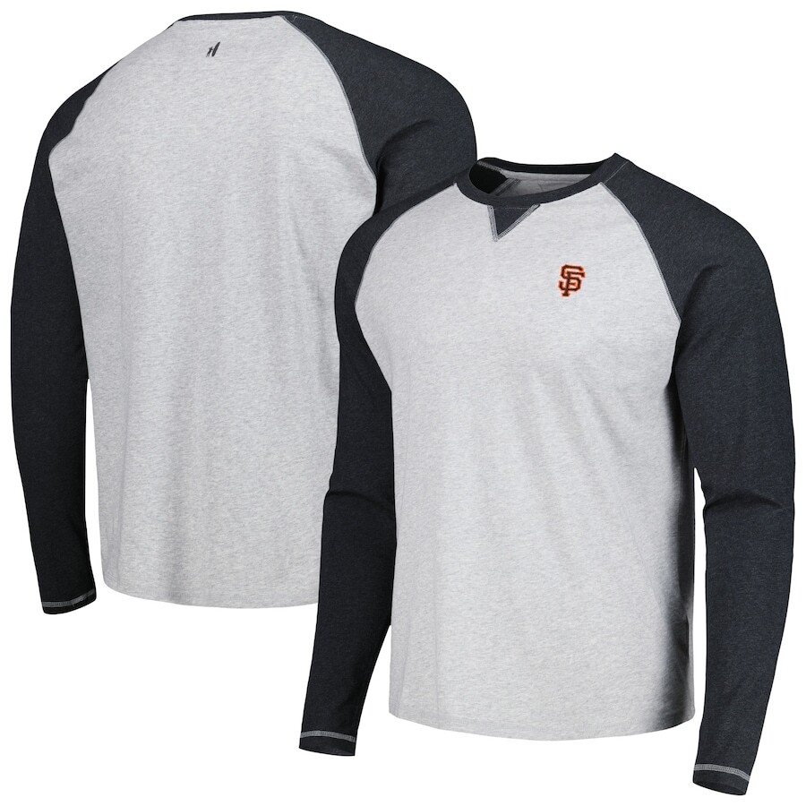 

Футболка с длинным рукавом johnnie-O San Francisco Giants, серый