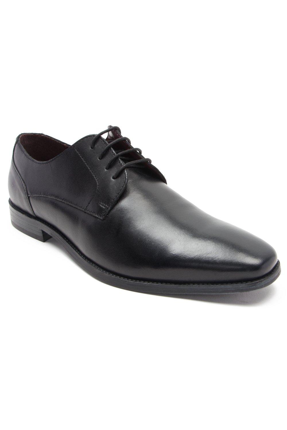 Формальные кожаные туфли дерби на шнуровке 'Falcon' Thomas Crick, черный кожаные деловые туфли на шнуровке в стиле смарт офис top staka shoes коричневый