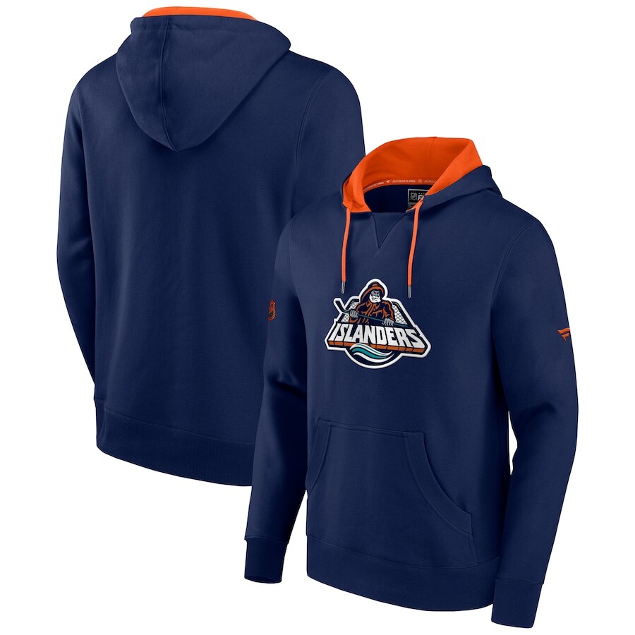 

Пуловер с капюшоном Fanatics Branded New York Islanders, нави