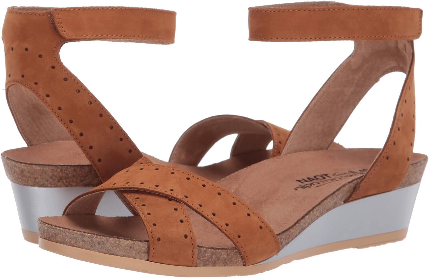 

Босоножки Wand Naot, цвет Amber Nubuck/Glass Brown