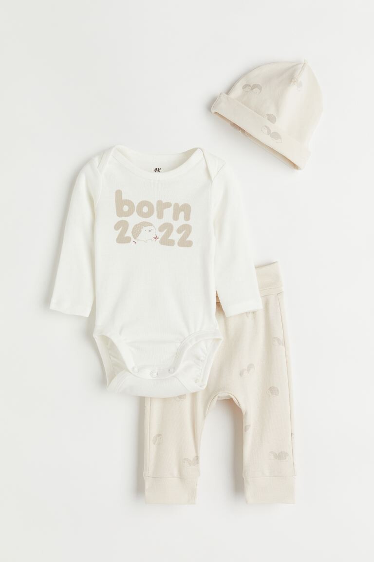 

Комплект из 3 предметов хлопка H&M