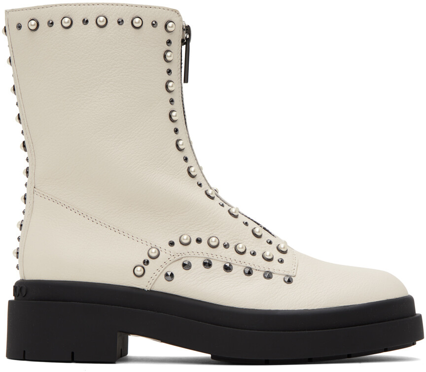 

Off-White Сапоги Nola на плоской подошве Jimmy Choo
