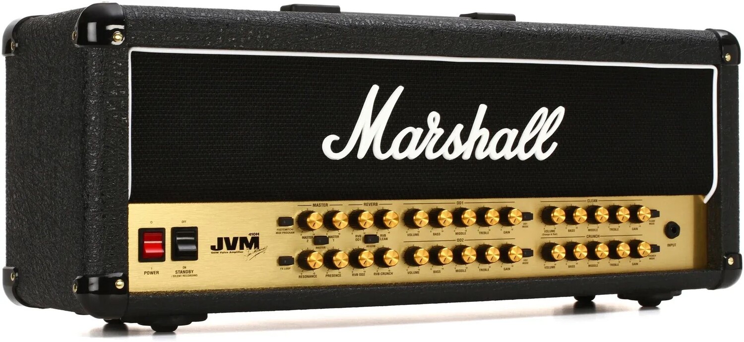 

Marshall JVM410H 100-ваттная 4-канальная ламповая головка