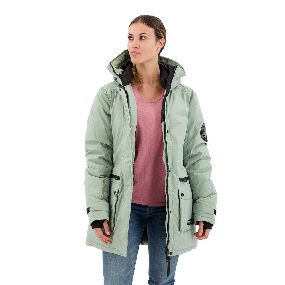 

Куртка Superdry City Padded, зеленый