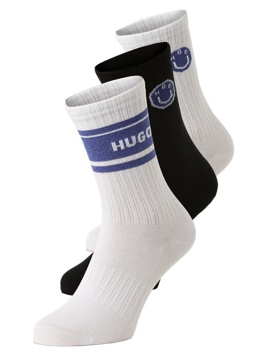 

Носки в упаковке 3 шт. Hugo Blue, черный
