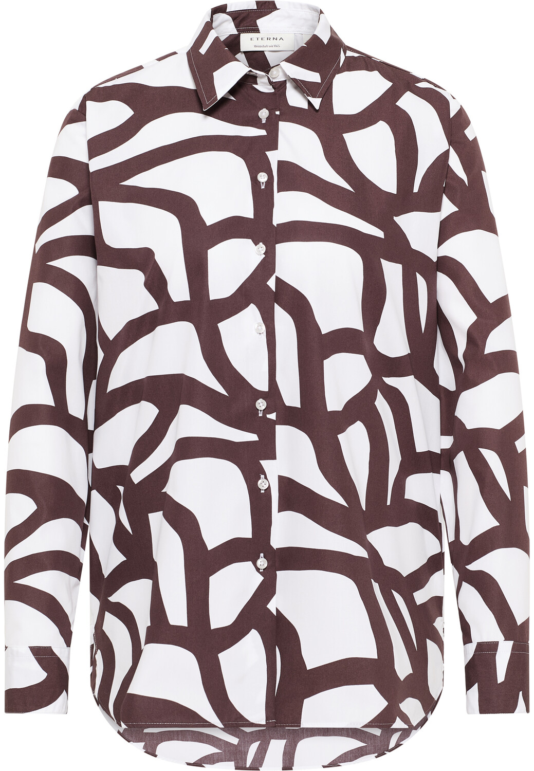 

Блуза Eterna OVERSIZE FIT, коричневый