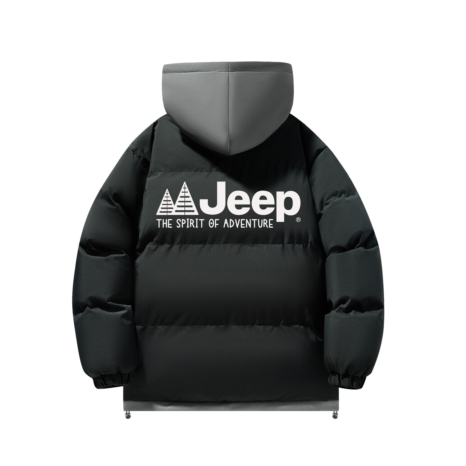 

Стеганая куртка унисекс Jeep, зеленый/хаки