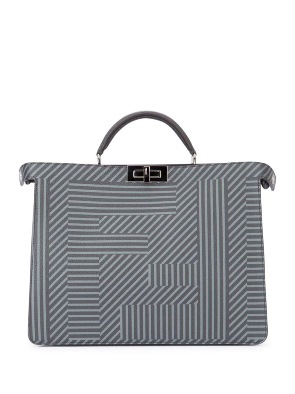 

FENDI сумка-шоппер Peekaboo Iseeu, серый