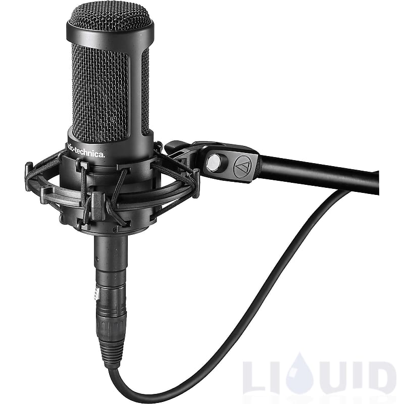 Студийный конденсаторный микрофон Audio-Technica AT2035 Large Diaphragm Cardioid Condenser Microphone