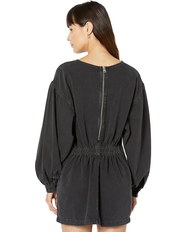 

Платье AllSaints Harlow Denim Dress, цвет Washed Black