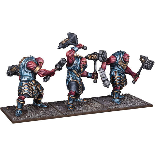 

Миниатюра Mantic Games Kings of War 3E: Riftforged Orc - Thunderseers Regiment