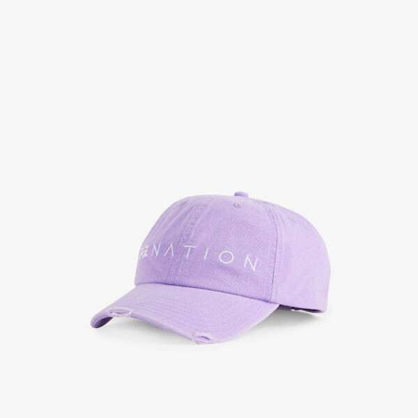 

Бейсболка из хлопка с вышивкой immersion P.E Nation, цвет fair orchid