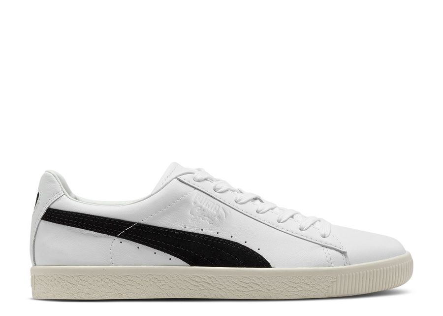 

Кроссовки Puma Clyde Made In Germany 'White Black', белый