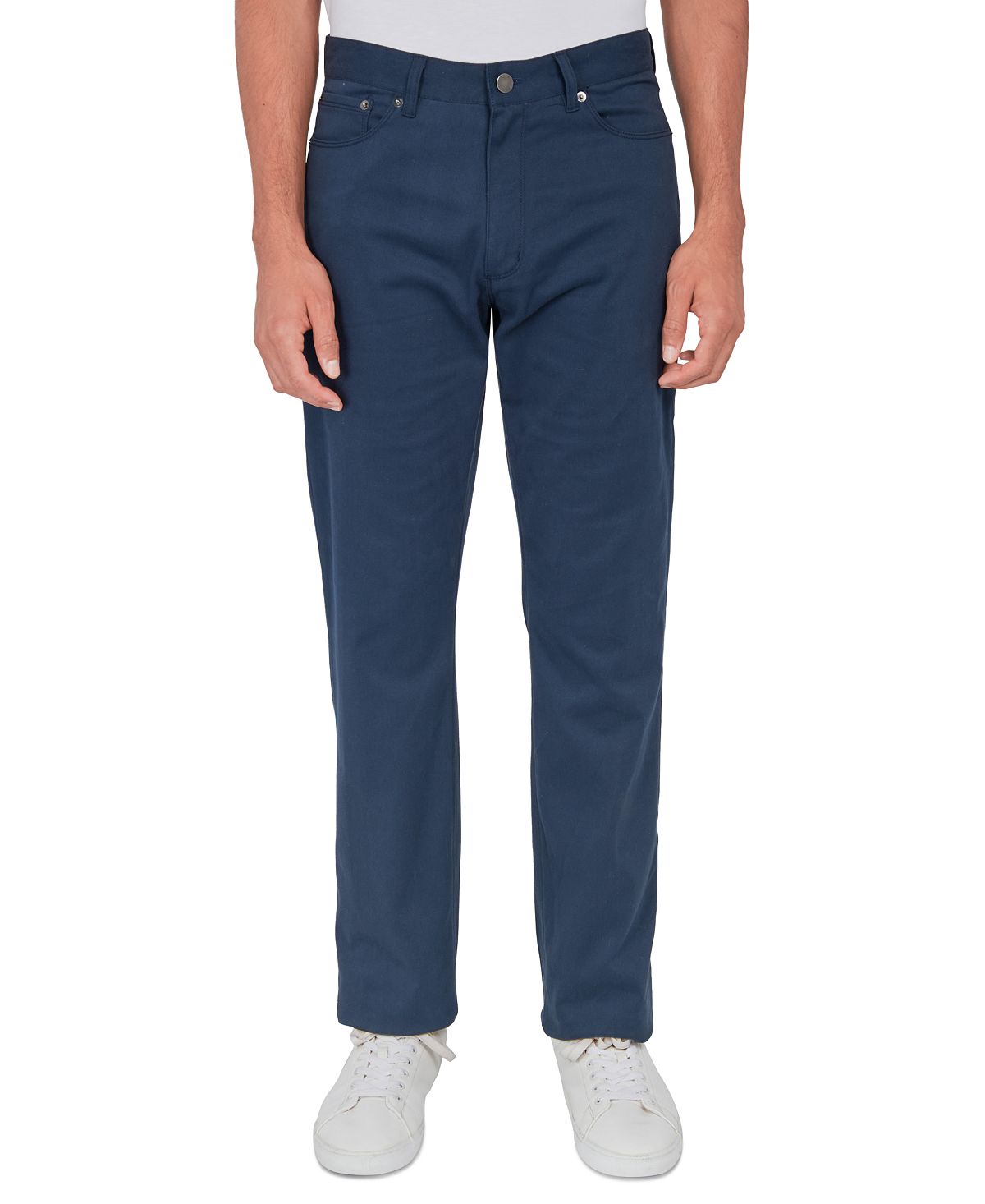 Мужские классические темно-синие джинсы стрейч Society of Threads
