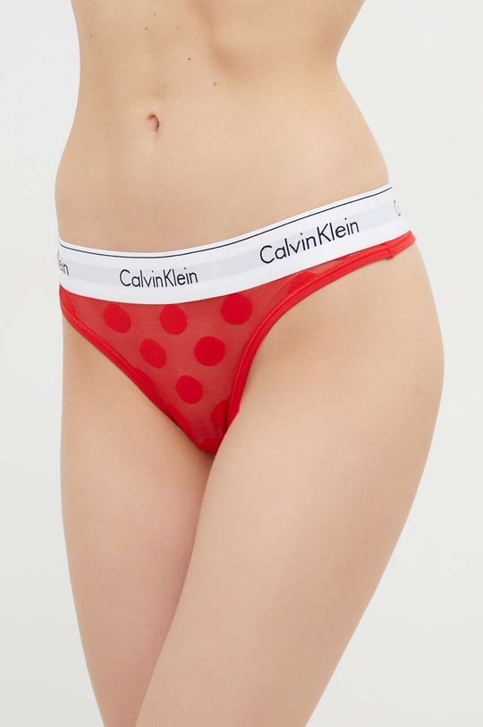 

Шлепки Calvin Klein Underwear, красный