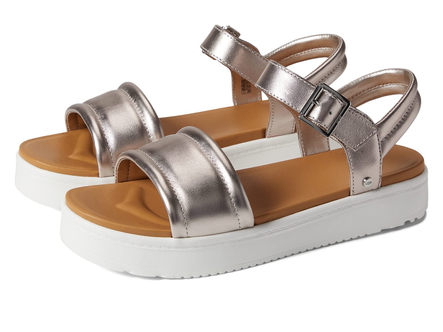 

Сандалии UGG Zayne Ankle Strap, серебряный