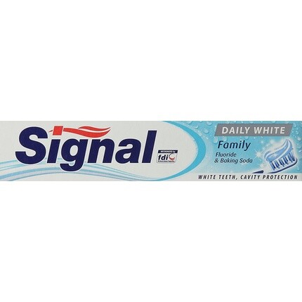 

Зубная паста Signal Daily White Family 75 мл, 2,53 жидких унции